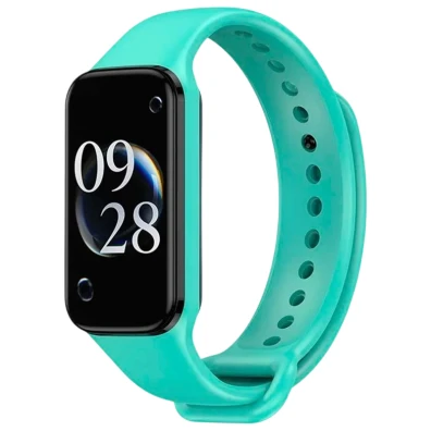 Correa de Silicona Turquesa para Xiaomi Mi Smart Band 8 Active / Redmi Smart Band 2