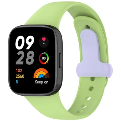 Correa de silicona Xiaomi Redmi Watch 3 Sports Lima - Accesorio smartwatch y smartband de calidad