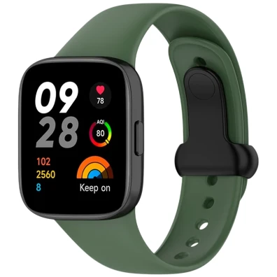 Correa de Silicona para Xiaomi Redmi Watch 3 Sports Verde - CROCOCASE