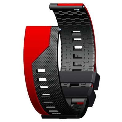 Correa Universal 22mm para Smartwatch Xiaomi/Amazfit/Samsung/Huawei/Realme/Ticwatch - Marca CROCOCASE - Rojo