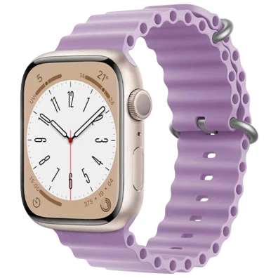 Correa Apple Watch Violeta Wave 38/40/41mm - Marca CROCOCASE