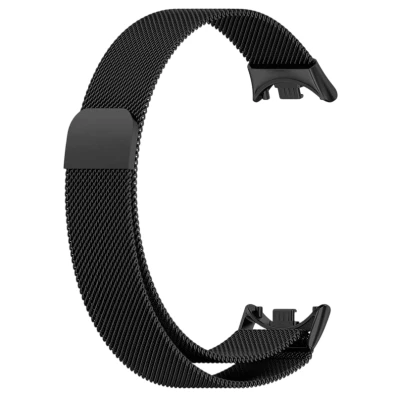 Correa Milanesa Magnética Xiaomi Mi Smart Band 9 y 8 Negro - CROCOCASE Accesorios Smartwatch