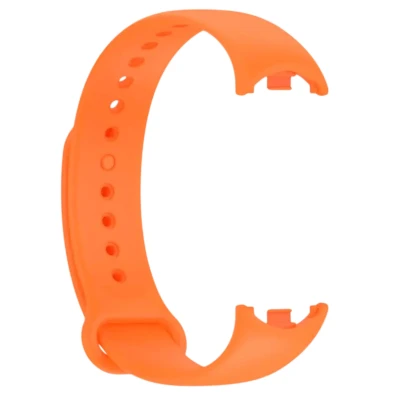 Correa de Silicona Naranja para Xiaomi Mi Smart Band 10, 9 y 8 - CROCOCASE