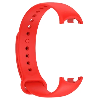 Correa de Silicona Roja para Xiaomi Mi Smart Band 10, 9, y 8 - CROCOCASE