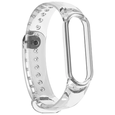Correa Transparente Traslúcida para Xiaomi Mi Smart Band 6 / Mi Band 5 / Amazfit Band 5 - CROCOCASE