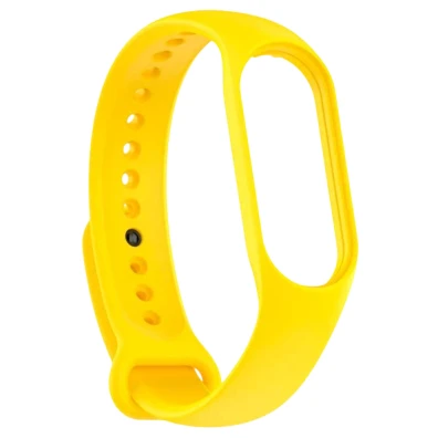 Correa de Silicona Amarilla para Xiaomi Smart Band 7 - CROCOCASE