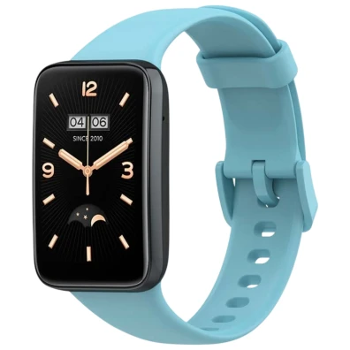 Correa Silicona Azul Claro Xiaomi Smart Band 7 Pro - CROCOCASE