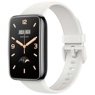 Correa Xiaomi Smart Band 7 Pro Silicona Blanco - Marca CROCOCASE Accesorio Smartwatch y Smartband