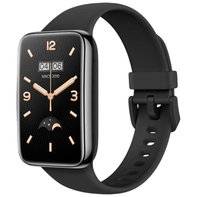 Correa de Silicona Negro para Xiaomi Smart Band 7 Pro - Marca CROCOCASE