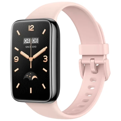 Correa de Silicona Rosa para Xiaomi Smart Band 7 Pro - Marca CROCOCASE