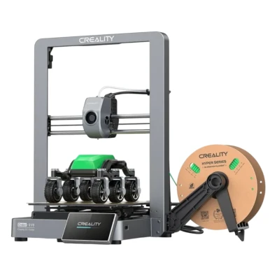 Impresora 3D Creality Ender 3 V3 Negro FDM - Alta velocidad 600mm/s, Tamaño de impresión 220x220x250mm, Enfriamiento Rápido