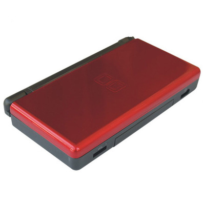 Carcasa DS Lite Crimson Red/Charcoal Black