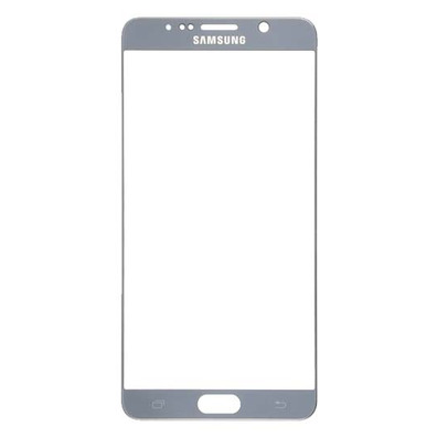 Cristal Frontal Samsung Galaxy Note 5 Plata