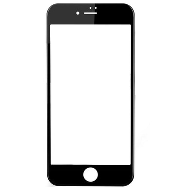 Cristal templado 5D iPhone 7 Plus / 8 Plus Negro