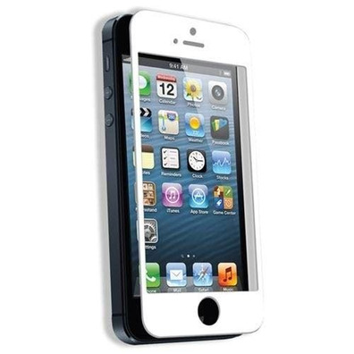 Cristal Templado Completo -  iPhone 5/5S/5C/SE Blanco