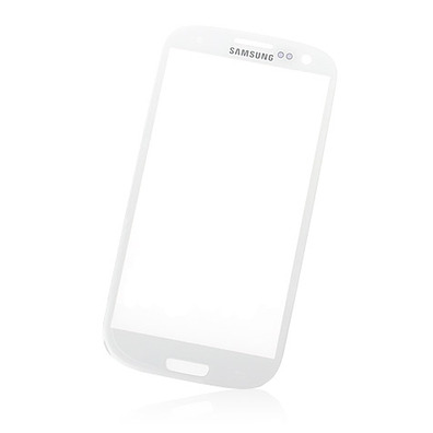 Repuesto Cristal Frontal Samsung Galaxy S III Plata