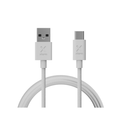 CABLE USB-C a USB-A GO2 1M BLANCO Marca XTORM
