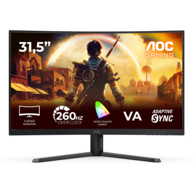 MONITOR GAMING AOC CURVO 240Hz C32G42ZE