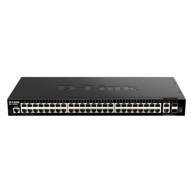 D-LINK SWITCH 52 PUERTOS 1Gbit + 2 10 Gbit ETH + 2 10 Gbit SFP
