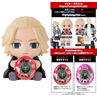 TAMAGOTCHI TOKYO REVENGERS MANJIRO & HUGMY - FIGURA COLECCIONABLE