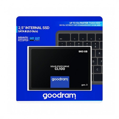 Disco Duro 2.5'' SSD 960GB SATA 3 GOODRAM CL10 Gen.2
