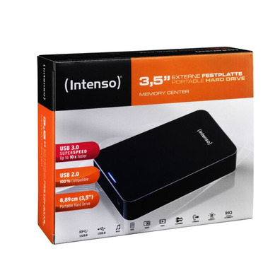 Disco Duro Externo Intenso Memory Center 4 TB 3.5'' Negro