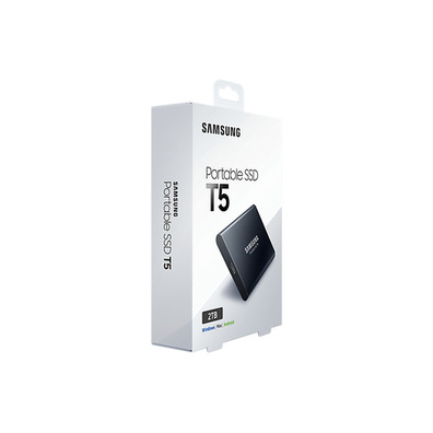 Disco duro externo SSD Samsung T5 2TB (MU-PA2T0B/EU)