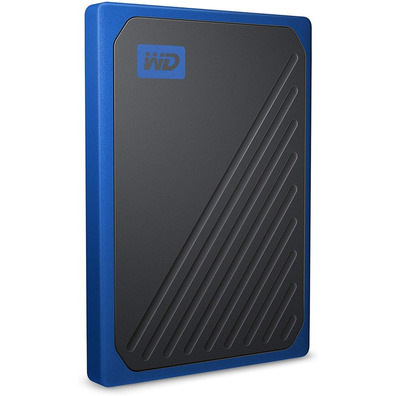 Disco duro Externo SSD Western Digital My Passport Go 500 GB Blue