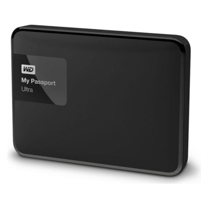 Disco duro externo Western Digital 1tb 2.5 USB 3.0 My Passport Ultra Negro