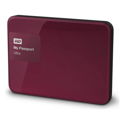 Disco duro Western Digital My Passport Ultra 2 TB Rojo