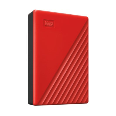 Disco Duro Externo Western Digital My Passport 4TB 2.5'' Rojo