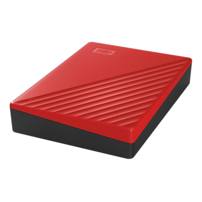 Disco Duro Externo Western Digital My Passport 4TB 2.5'' Rojo