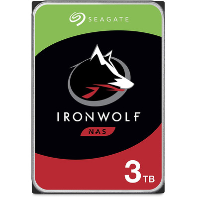 Disco Duro Seagate 3.5'' 3TB SATA 3 64MB IronWolf