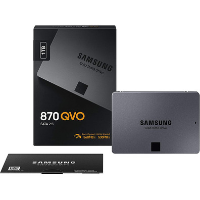 Disco Duro SSD 1 TB Samsung 870 QVO SATA 2.5''