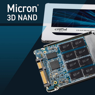 Disco Duro SSD Crucial 2.5'' 1TB 3D NAND SATA MX500