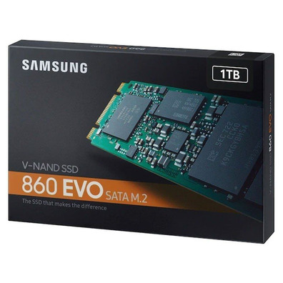 Disco Duro SSD Samsung 860 EVO 1 TB SATA 3 M.2