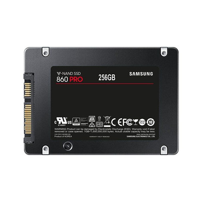 Disco Duro SSD Samsung 860 Pro 256GB SATA 3 2.5''