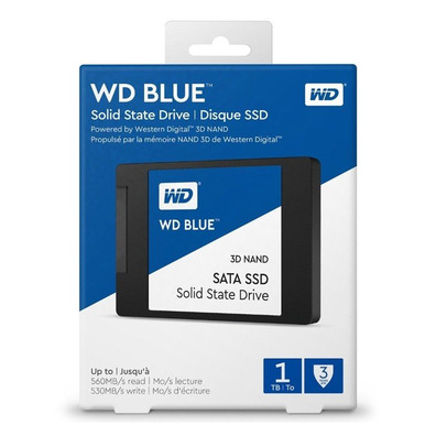 Disco Duro SSD Western Digital Blue SATA 3 1TB 2.5''