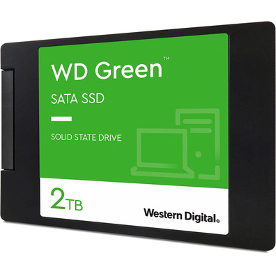 Disco Duro Western Digital Green 2.5'' 2TB SATA 3 SSD