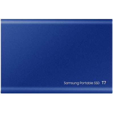 Disco Externo SSD Samsung Portable T7 1TB USB 3.2 Azul