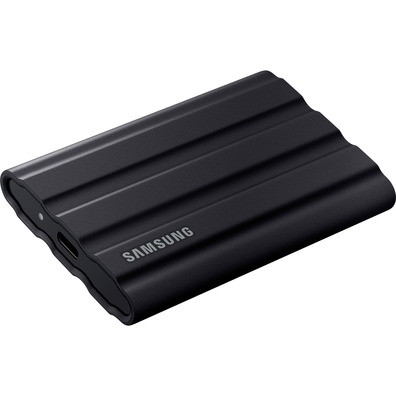 Disco Externo SSD Samsung Portable T7 Shield 4TB/ USB 3.2/ Negro