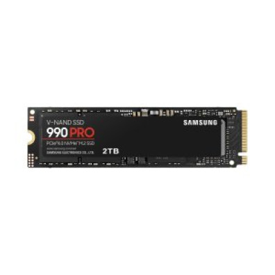 DISCO INTERNO SAMSUNG 990PRO 2TB NVMe M.2 PCIe 4.0 - VELOCIDADES DE LECTURA 7450MB/s ESCRITURA 6900MB/s