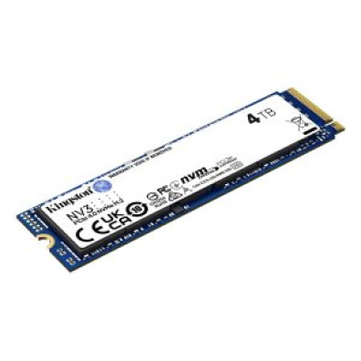 Disco Duro SSD M.2 NVMe Kingston 4TB PCIe 4.0 x4 - Velocidad Lectura 6000MB/s Escritura 5000MB/s