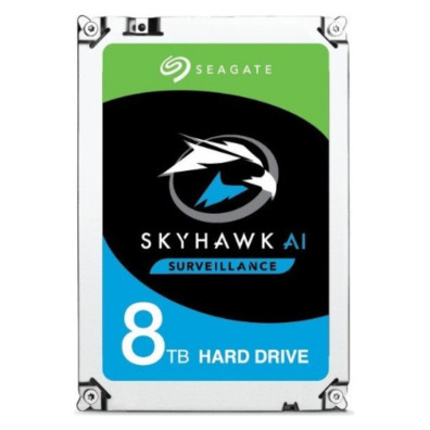 Disco Duro Interno Seagate SkyHawk AI 8TB 7200 RPM 256 MB 3.5" SATA III