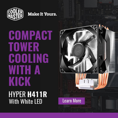 Disipador Cooler Master Hyper H411R Intel/AMD