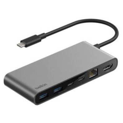 DOCKING BELKIN USB-C CONECTIVIDAD 2.5Gb PD 100W HDMI RJ45 USB-A SD MICROSD