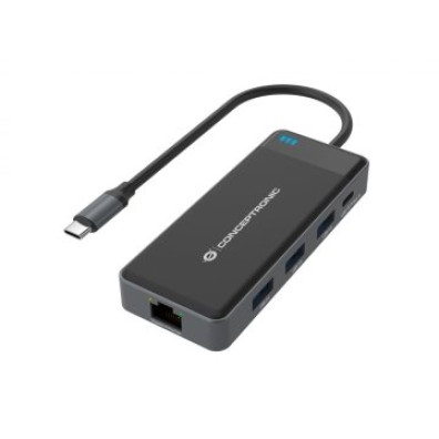 DOCKING USB-C CONCEPTRONIC DONN14G 2xHDMI 1xUSB-C PD 100W 3xUSB-A 1xGb RJ45