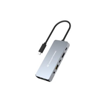 DOCKING USB-C CONCEPTRONIC DONN22G 6-en-1 USB4 HDMI 8K 60Hz, LAN 2.5GbE, USB-A 10Gbps, USB-C