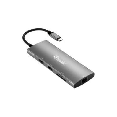 DOCKING USB-C EQUIP 133490 Conexiones HDMI 4K y USB-C PD 100W para Portátiles