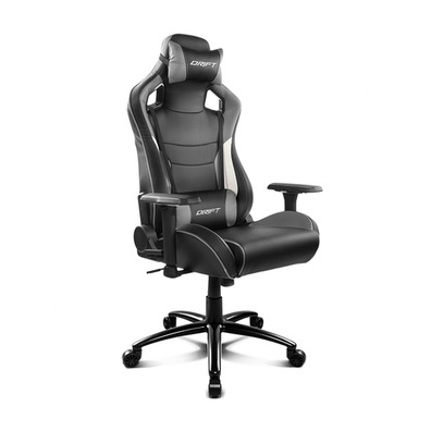 Silla Gaming Drift DR400 Blanco/Negro/Gris